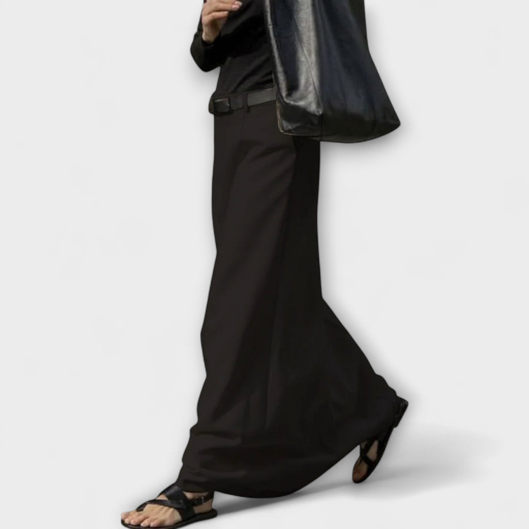 Emma  ｜H-liniová sukňa s moderným mestským štýlom