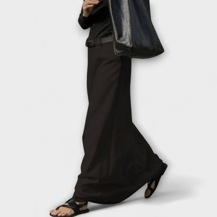 Emma  ｜H-liniová sukňa s moderným mestským štýlom