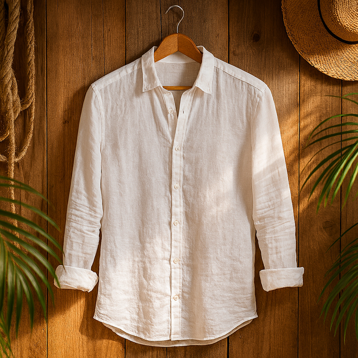 Laurent | Košeľa Capri z ľanovej zmesi