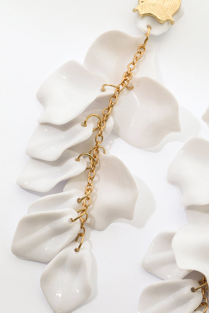 NÁUŠNICE KVAPKY ORCHIDEOVÝCH OKVETNÝCH LÍSTKOV