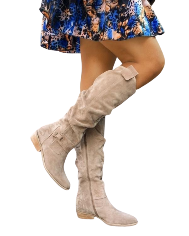 Lina | Pohodlné, teplé semišové topánky pre ženy