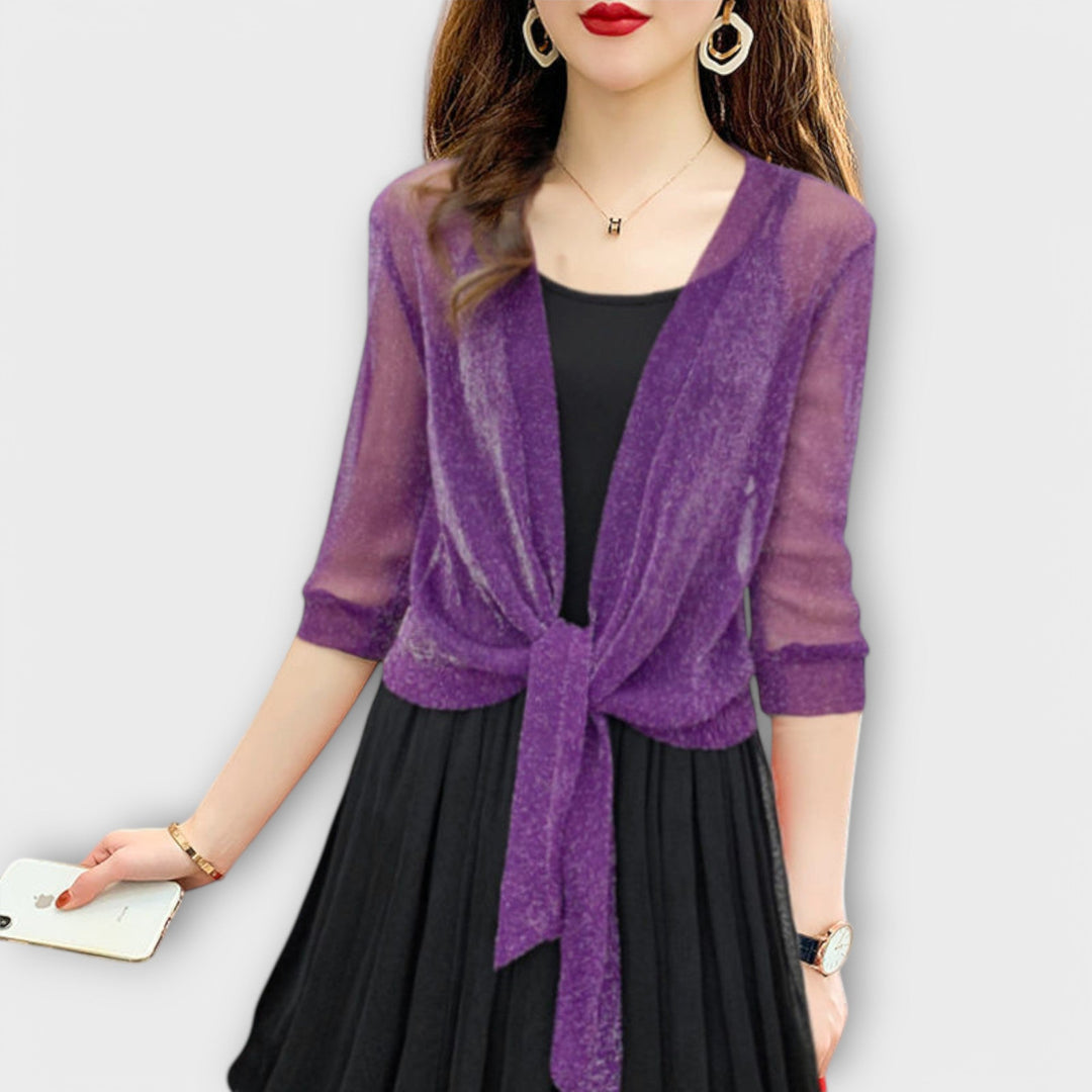 Olivia ｜ Blúzka s otvoreným predným dielom